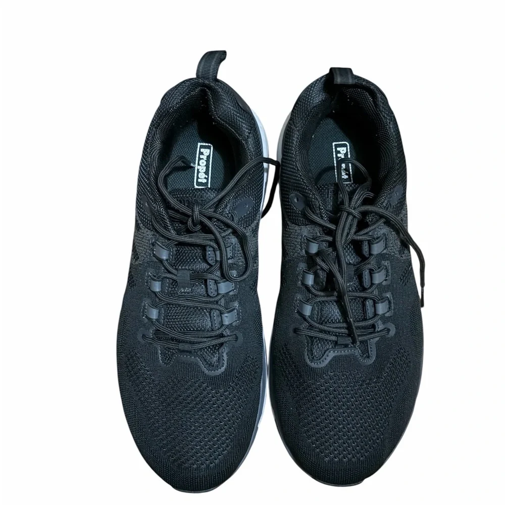 Propet‎ Black and Gray Men's Sneakers Sz 13
